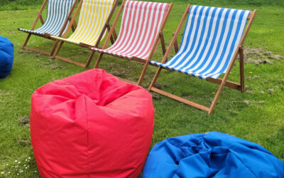 Why Deckchairs and Bean Bags Bring Value to Your Event